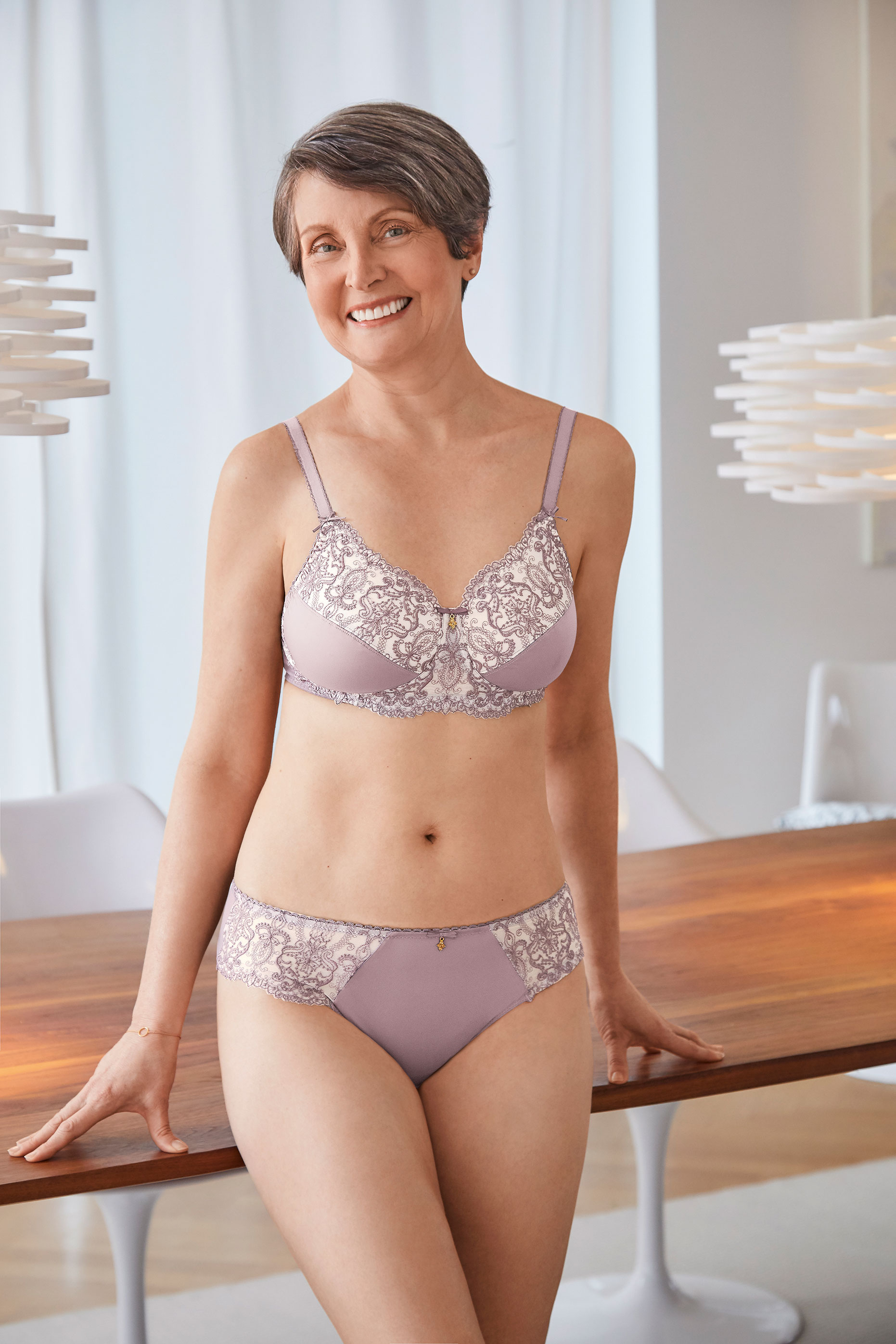 Slip Estelle Mauve / Hellrosé