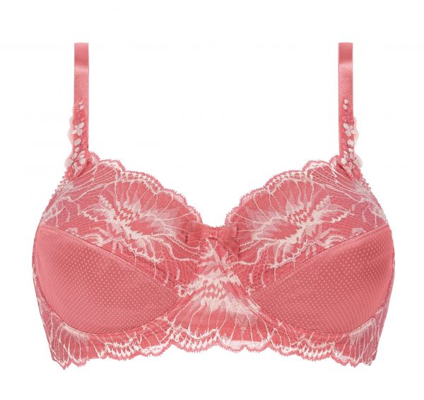 Prothesen-BH Floral Chic Soft-BH Erdbeere / Rosé