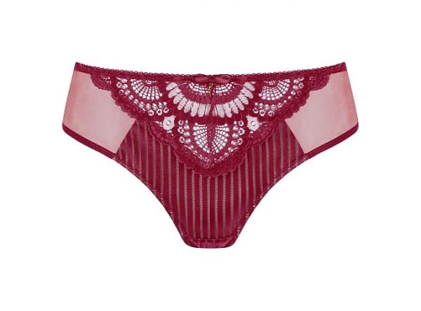 Panty Karolina red&nude