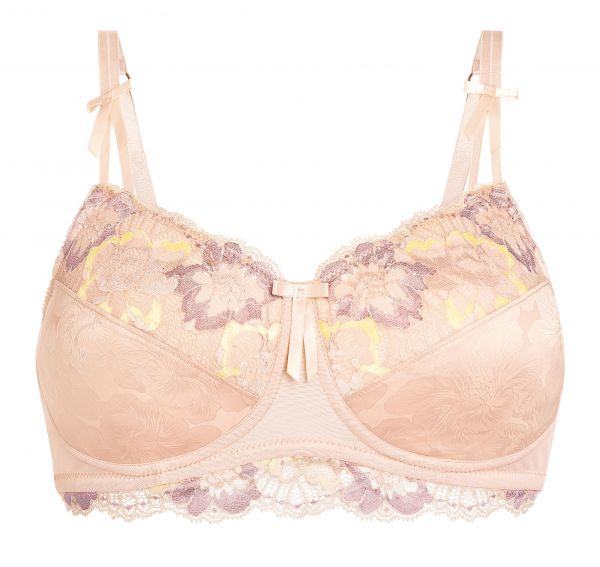 Amoena Prothesen-BH Arya Schalen-BH Rosébeige/Mauve/Sonnengelb