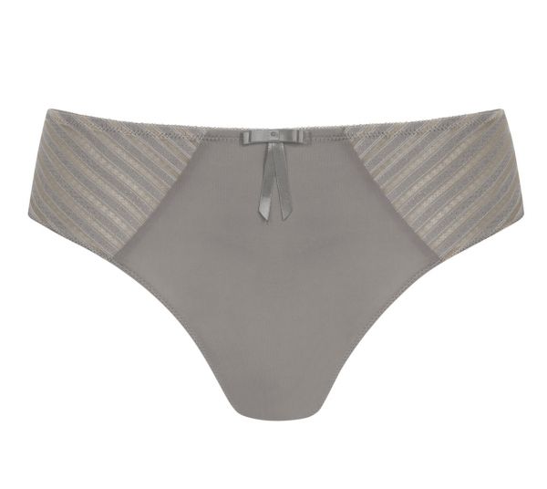 Amoena Uptown Stripes Slip Urbanes Grau / Rosé